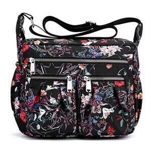 Modern Strap Bag Multiple Pockets Satchel Bag Top Handle Satchel Crossbody Bag